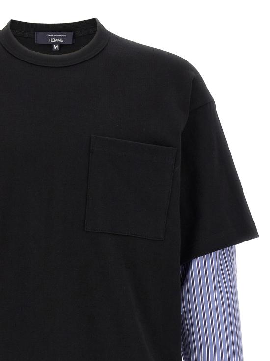 26SS 꼼데가르송 긴팔 티셔츠 HQT0061 Black - COMME DES GARCONS