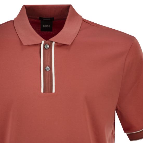  보스 폴로 티셔츠 50559668 RED - BOSS