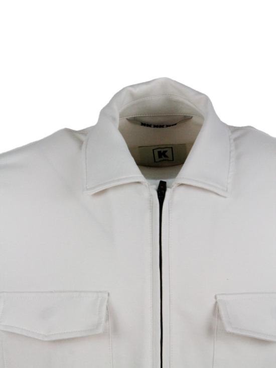 26SS 키레드 수트 자켓 WJAIR 83310 01 White - KIRED