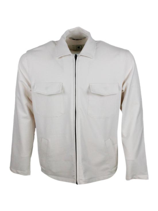 26SS 키레드 수트 자켓 WJAIR 83310 01 White