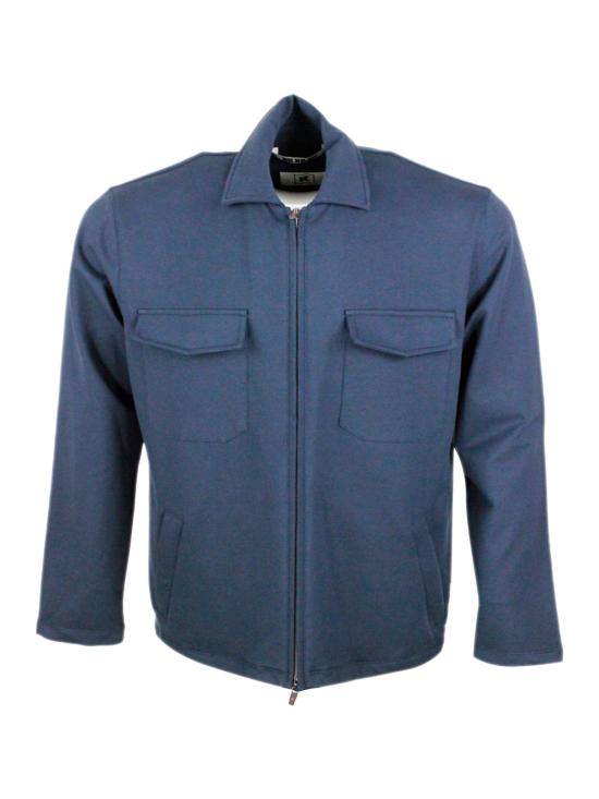 26SS 키레드 수트 자켓 WJAIR 83310 Blue