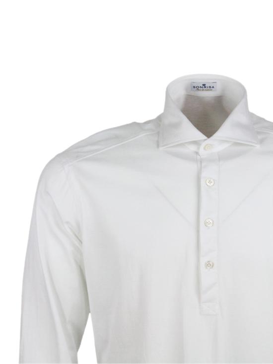 26SS 손리사 폴로 티셔츠 FJ7174J133 01 White - SONRISA