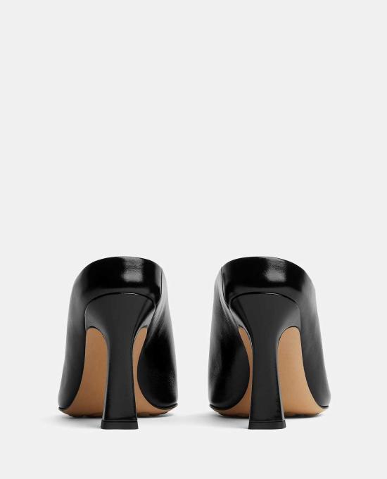  보테가베네타 뮬/슬리퍼 보테가 베네타 뮬 샌들 90mm 힐 블랙 - BOTTEGA VENETA