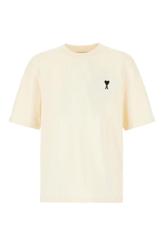 26SS 아미 반팔 티셔츠 UTS387726 136 BLANC CREME