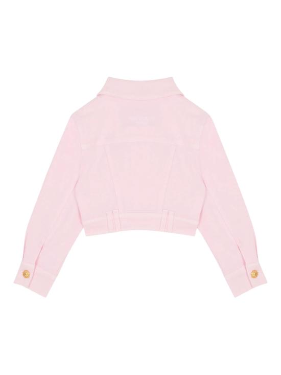 26SS [키즈] 발망 캐주얼 자켓 BY2A07Z3702 51E - BALMAIN