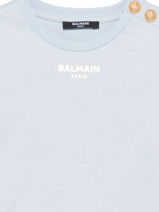 26SS [키즈] 발망 티셔츠 BY8A01Z3672 685OR - BALMAIN