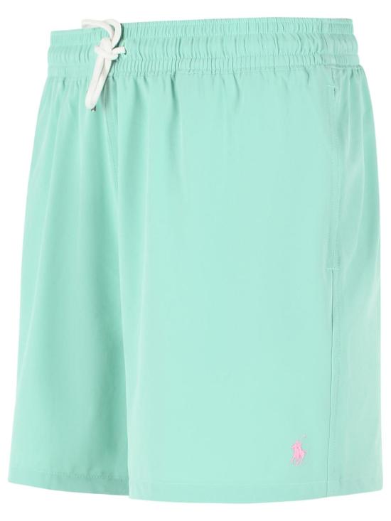 26SS 폴로 랄프로렌 포니 자수 스윔 쇼츠 710957782509 Green - POLO RALPH LAUREN