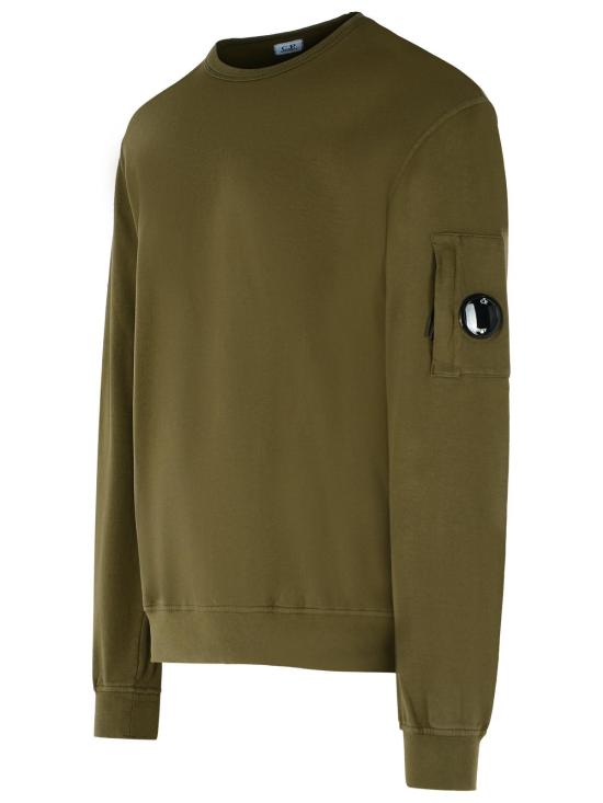 26SS 씨피 컴퍼니 라이트 플리스 크루넥 스웨트셔츠 RCCMSS711A 002246G683 Green - C.P. COMPANY