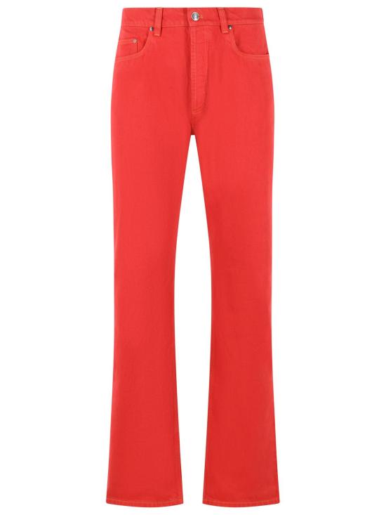 26SS 베르사체 데님 팬츠 1024130 1A178711DA80 Red