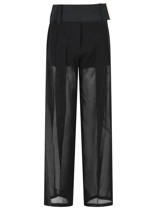 26SS 스포트막스 스트레이트 팬츠 2612131033004 Black