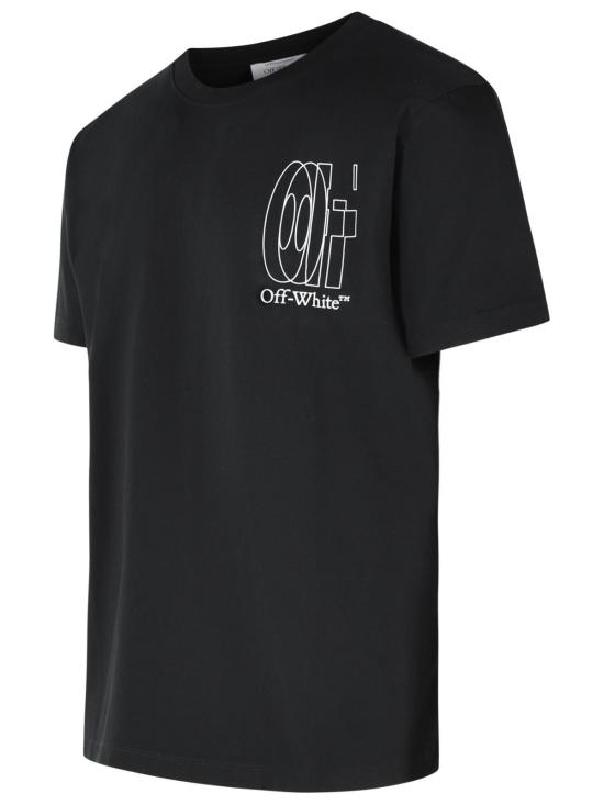 26SS 오프화이트 폴로 티셔츠 44MAA027S26J003001 Black - OFF WHITE