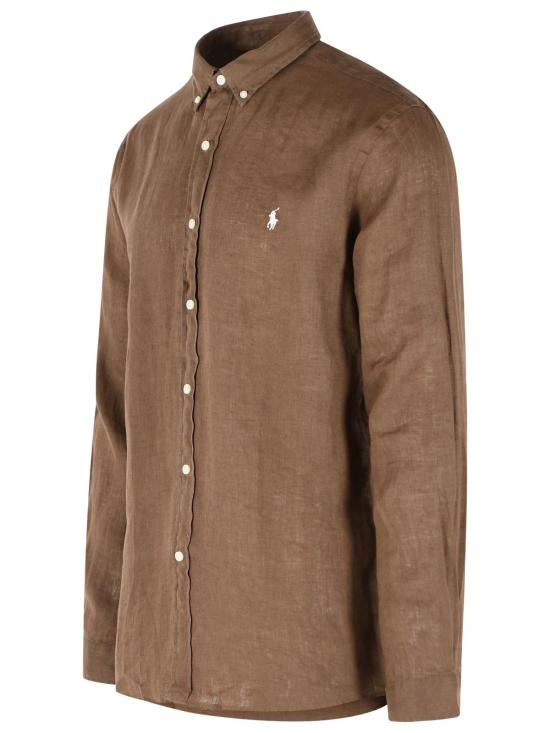 26SS 폴로 랄프로렌 긴팔 셔츠 710968915500 Brown - POLO RALPH LAUREN