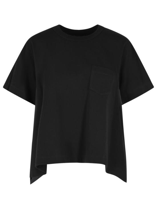 26SS 사카이 반팔 티셔츠 26 08404001 Black