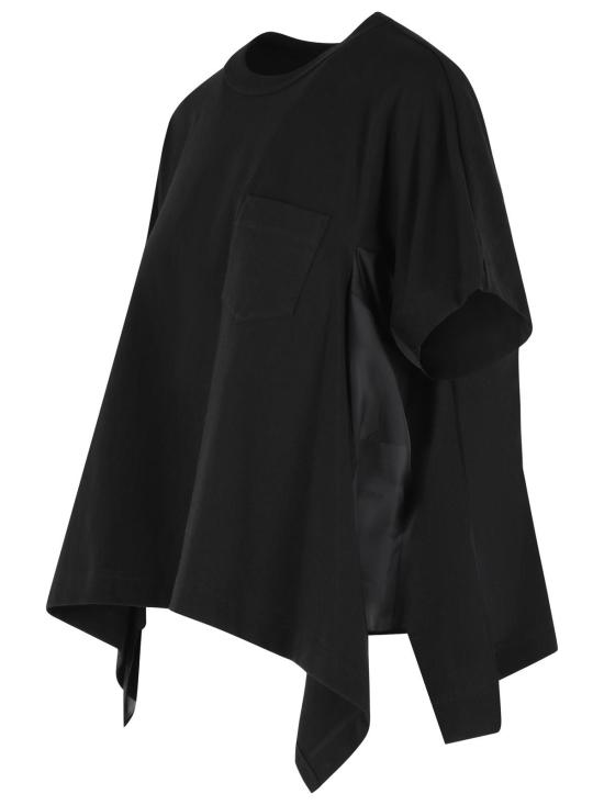 26SS 사카이 반팔 티셔츠 26 08404001 Black - SACAI