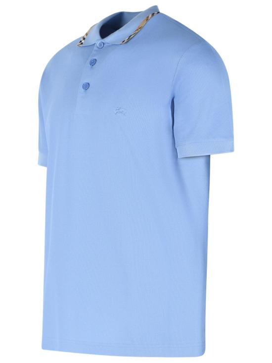 26SS 버버리 폴로 티셔츠 8126956A1647 Light Blue - BURBERRY