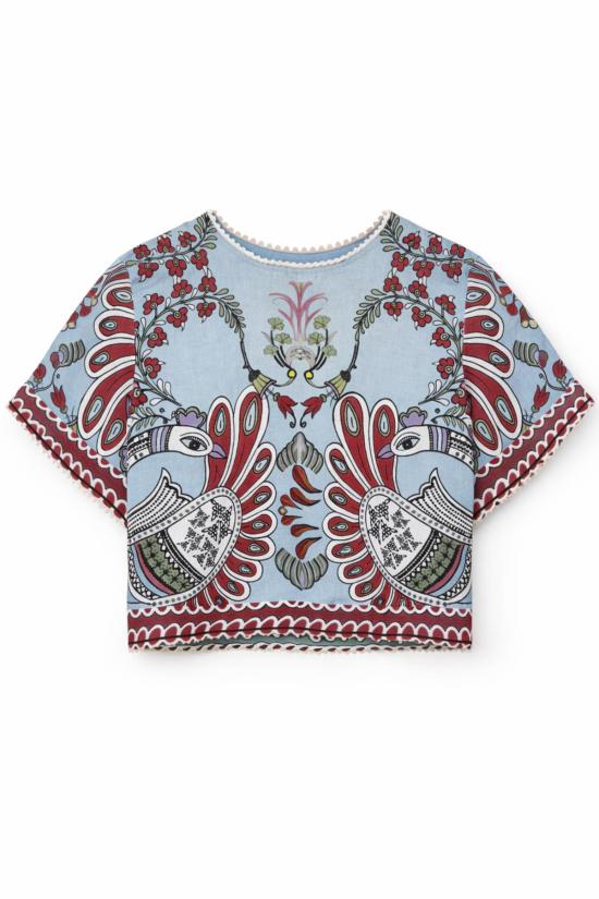  Lug Von Siga 블라우스 Dakota Top Blue Multicolor