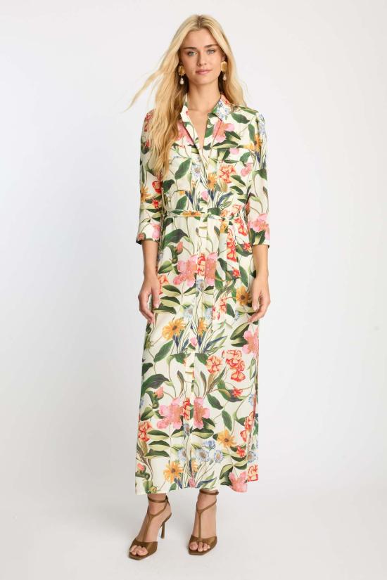  카바예로 롱 원피스 아주라 드레스 - CABALLERO