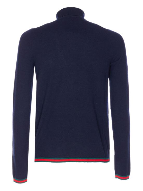 25FW 구찌 파인 소프트 캐시미어 터틀넥 850166 XKE044795 Red - GUCCI