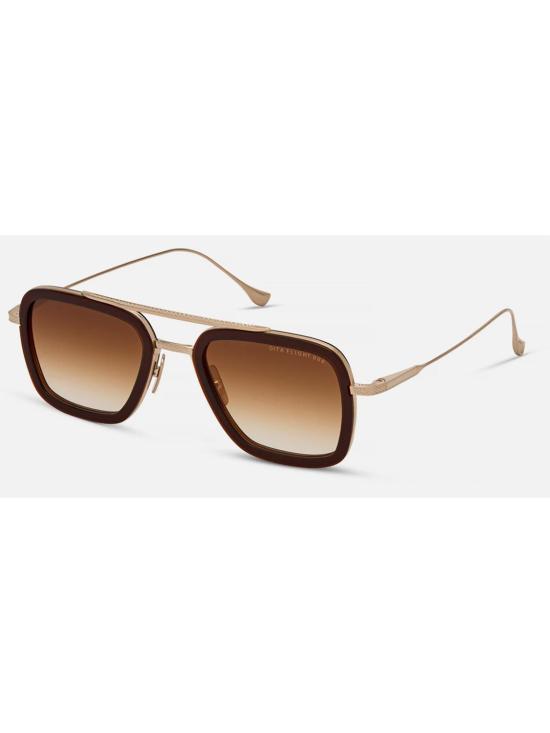 26SS 디타 선글라스 7806 W RTB GLD 52 FLIGHT 006 ROOT BEER ANTIQUE WHITE G - DITA