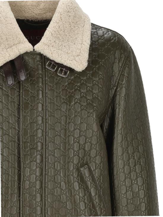 25FW 구찌 수트 자켓 828900 XNA7M3230 DEPP FOREST GREEN - GUCCI