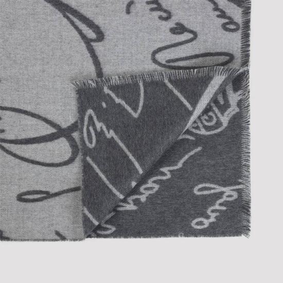 25FW 벨루티 머플러/스카프 T29SJ120 001 701 Grey - BERLUTI