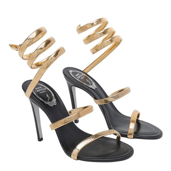 26SS 르네 카오빌라 샌들 C12839 105NA01V017 Black - RENE CAOVILLA