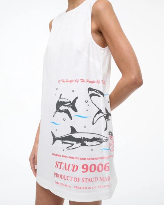  스타우드 숏 원피스 스토드 브레아 드레스 오브 더 퍼시픽 - STAUD