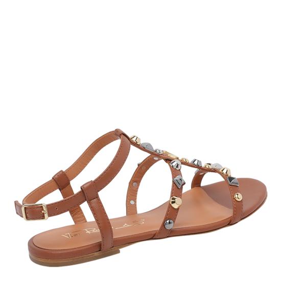 26SS 비아로마 샌들 4640 83CCUOIO Brown - VIA ROMA