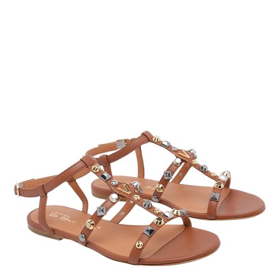 26SS 비아로마 샌들 4640 83CCUOIO Brown - VIA ROMA