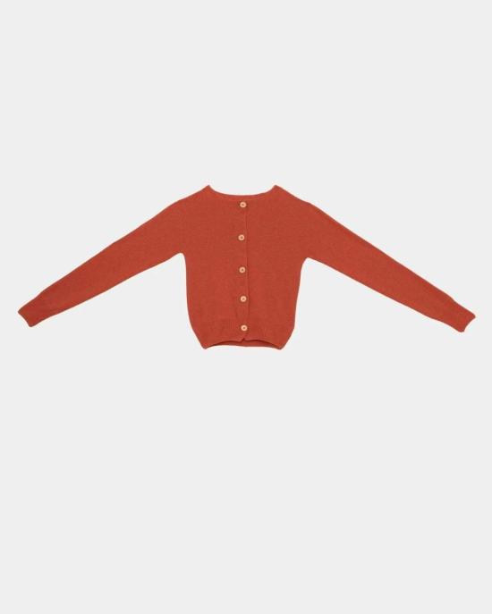  베이스레인지 가디건 레드 티어 카디건 - BASERANGE