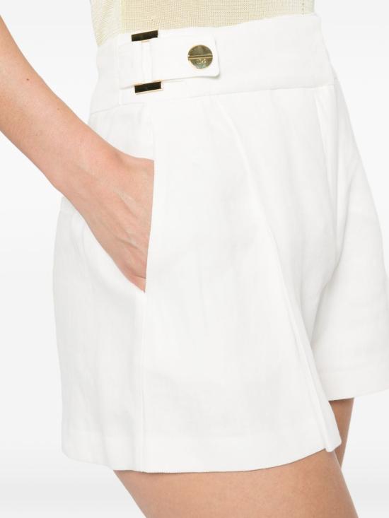 26SS 엘리자베타프랜치 숏팬츠 SH01162E2 360 White - ELISABETTA FRANCHI