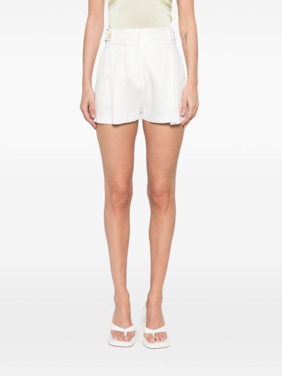 26SS 엘리자베타프랜치 숏팬츠 SH01162E2 360 White - ELISABETTA FRANCHI