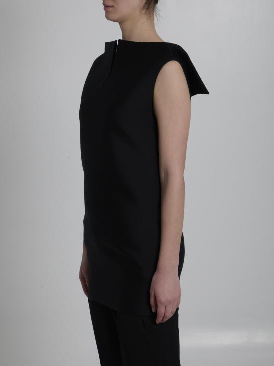 26SS 발렌시아가 미디 원피스 872522 BLACK - BALENCIAGA