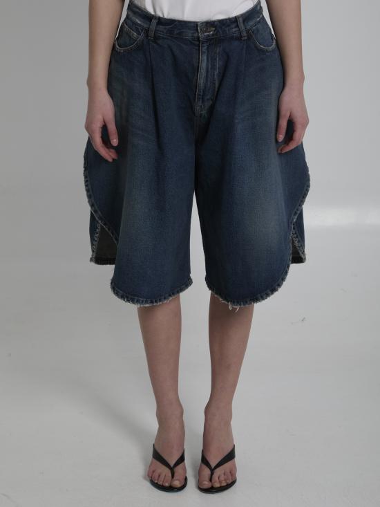 26SS 발렌시아가 숏팬츠 872219 BLUE