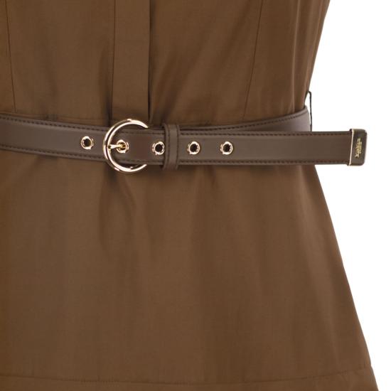 26SS 막스마라 스튜디오 미디 원피스 2616221052600 BROWN - MAX MARA STUDIO