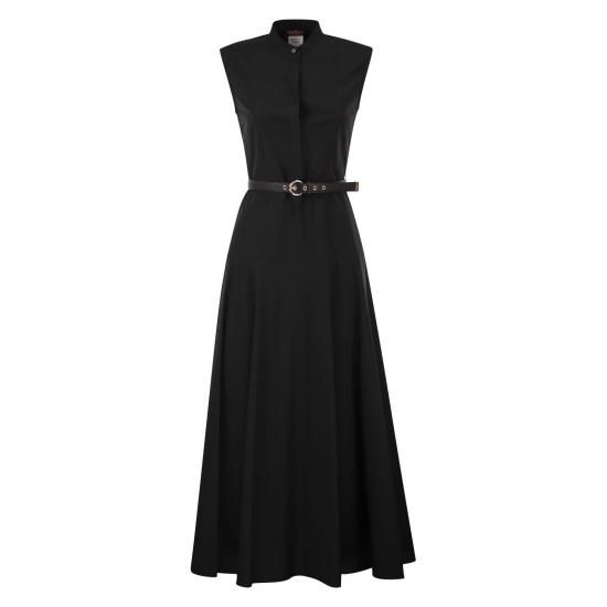 26SS 막스마라 스튜디오 미디 원피스 2616221052600 BLACK