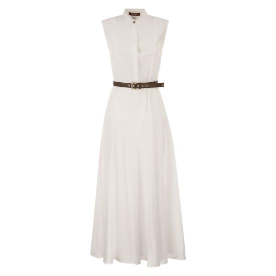 26SS 막스마라 스튜디오 미디 원피스 2616221052600 WHITE