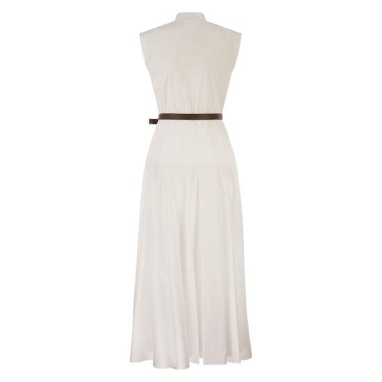 26SS 막스마라 스튜디오 미디 원피스 2616221052600 WHITE - MAX MARA STUDIO