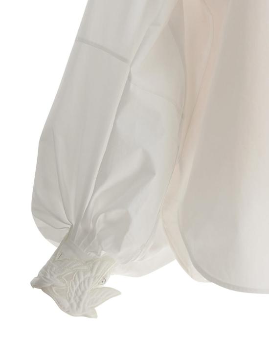  짐머만 탑 루나 셔츠 화이트 - ZIMMERMANN