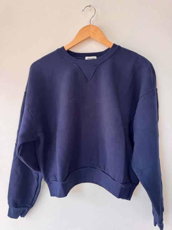  아셀 스웨터 애셔 카메론 Ls 풀오버 브라이트 오키드 - ASHER