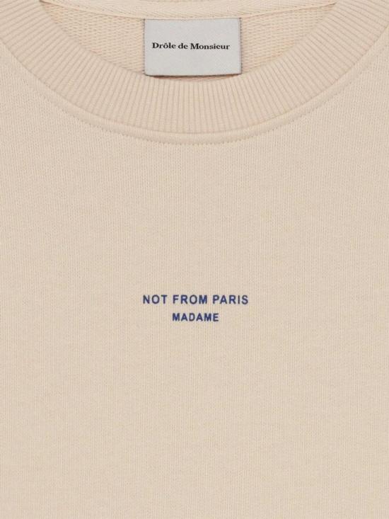 26SS 드롤드무슈 긴팔 티셔츠 SW148CO127 SD Beige - DROLE DE MONSIEUR