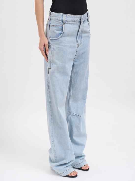 26SS 엔타이어 스튜디오 데님 팬츠 NESSS26DP032596261 Light blue - ENTIRE STUDIOS