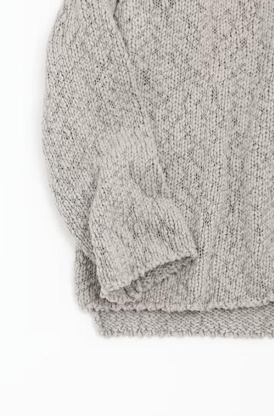  에밤에바 스웨터 에밤 에바 코튼 슬럽 풀오버 - EVAM EVA