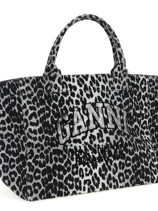 26SS 가니 XXL 토트백 B2110031018 Animal Print - GANNI
