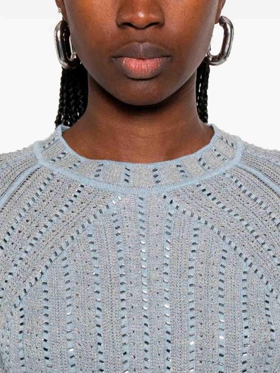 26SS 에르마노 설비노 반팔 티셔츠 D485L319CTXAJD4807 Grey - ERMANNO SCERVINO