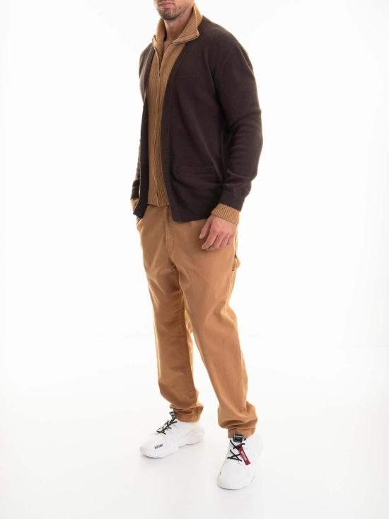 25FW 모스키노 스웨터 092770021102 Brown - MOSCHINO