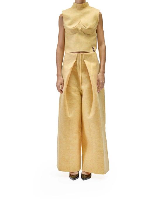 25FW 써네이 팬츠 RTWMBOT0488339 Gold - SUNNEI