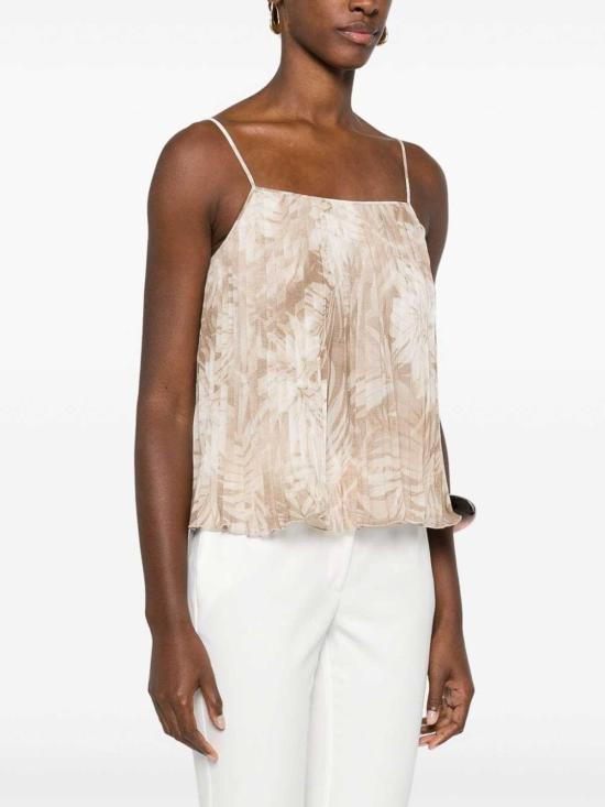  에르마노 피렌제 민소매 티셔츠 D44EL069EB2 Beige - ERMANNO FIRENZE