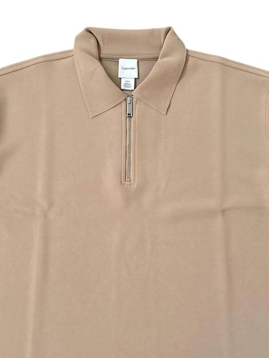 26SS 캘빈클라인 민소매 티셔츠 LV044E241GRAJ Brown - CALVIN KLEIN