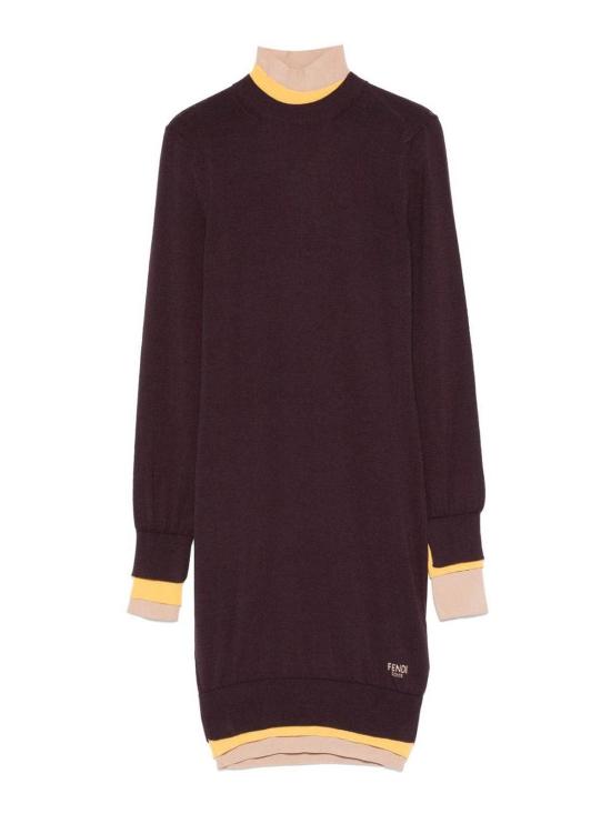  펜디 미디 스커트 FZDC36ASJGF0AU3 Burgundy